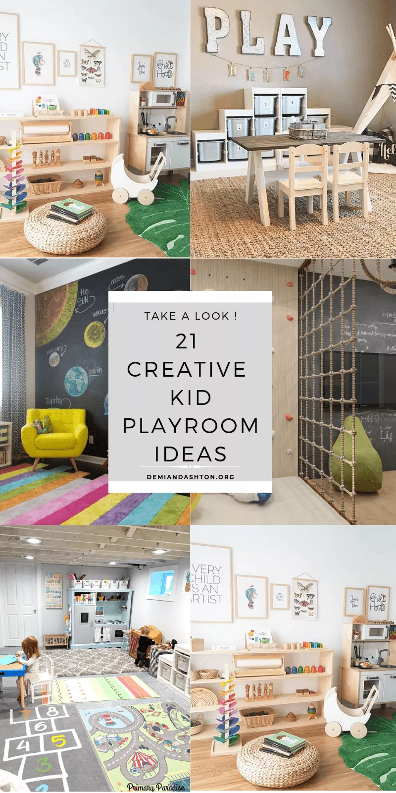 Creative Kid Playroom Ideas