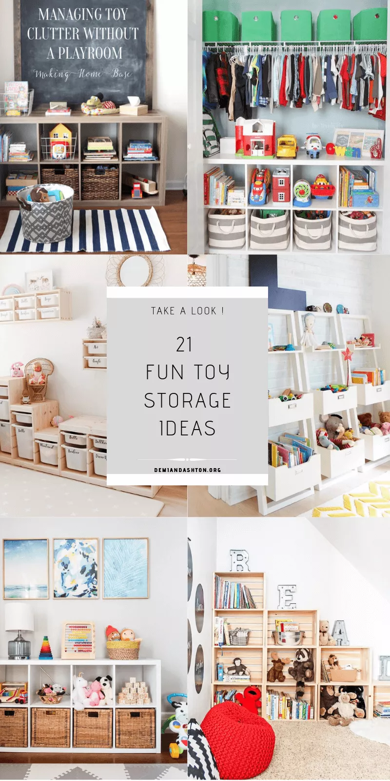 Fun Toy Storage Ideas