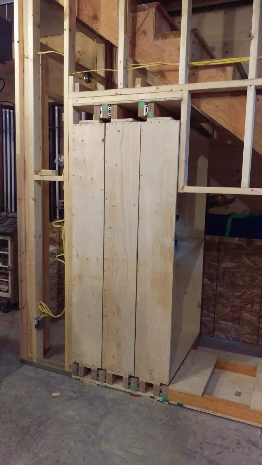 under stair storage design