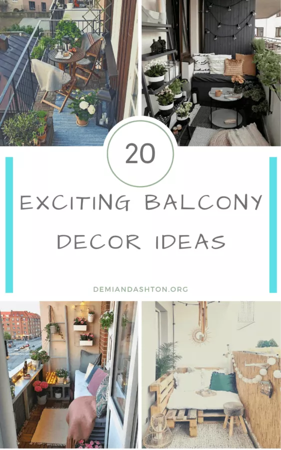 Exciting Balcony Decor Ideas