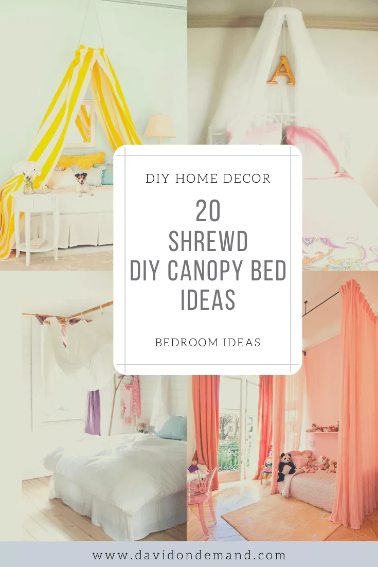 Easy DIY Canopy Bed Ideas