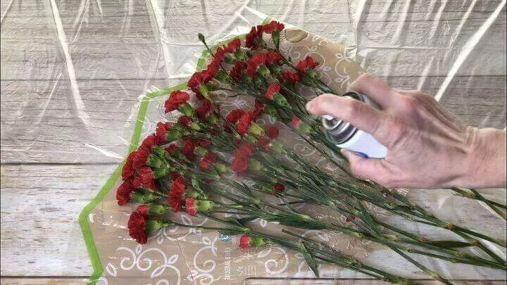 Preserve with Hairspray Rose Flower