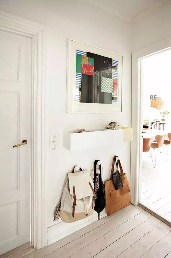 Contemporary Small Entryway