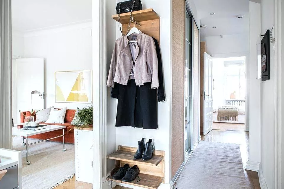 Entryway In A Tiny Space