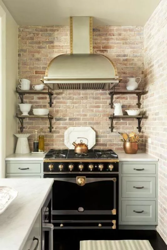 Kitchens With Brick Backsplashes Ideas