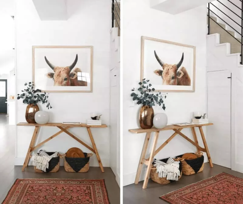 Barnhouse Entry Table Idea