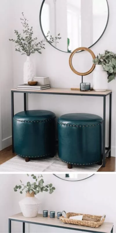 Narrow Console Table And Mirror As It Best